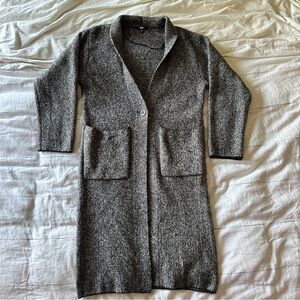 Uniqlo Long Wool/Cotton Blend Sweater